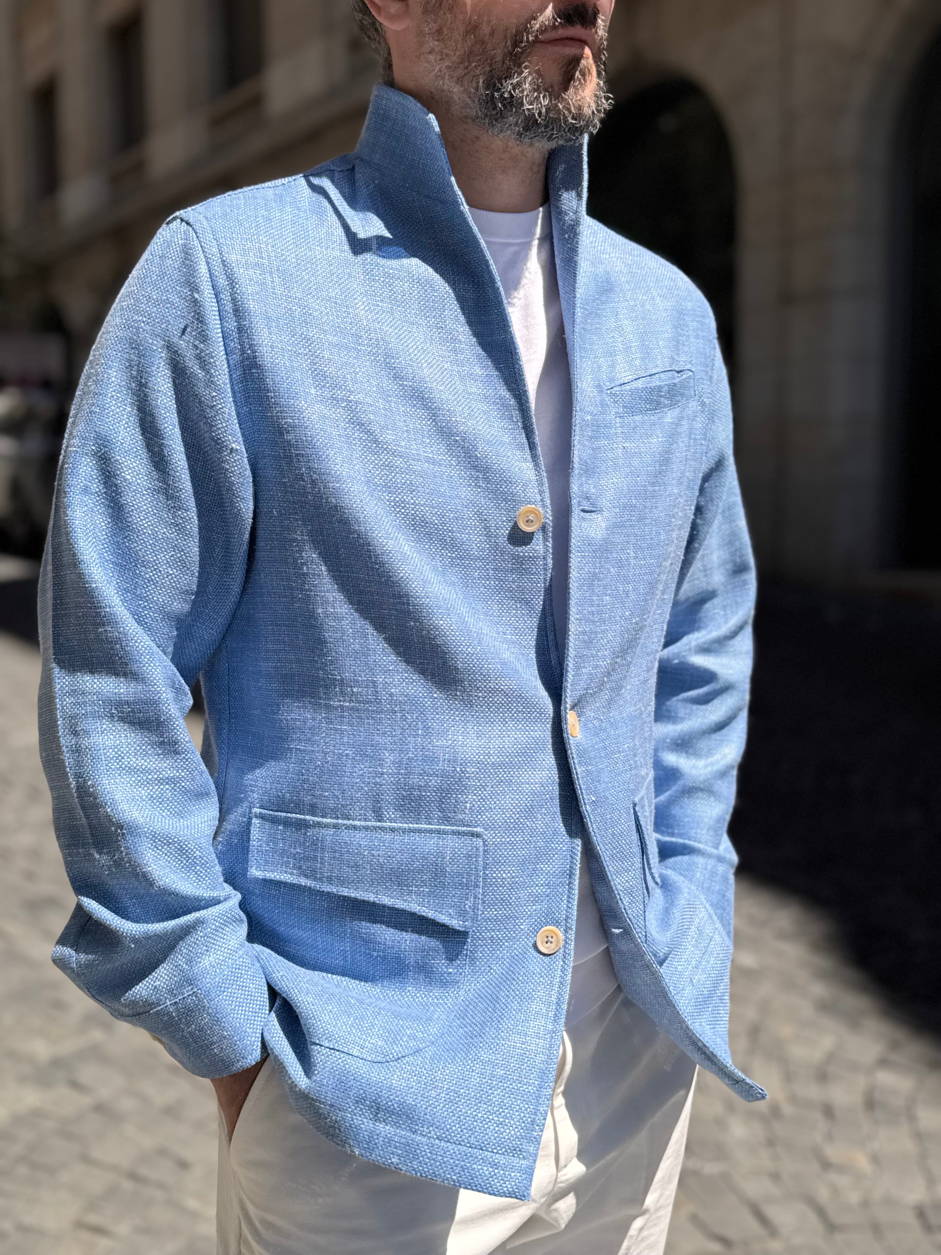 Satya Jacket - Sky blue