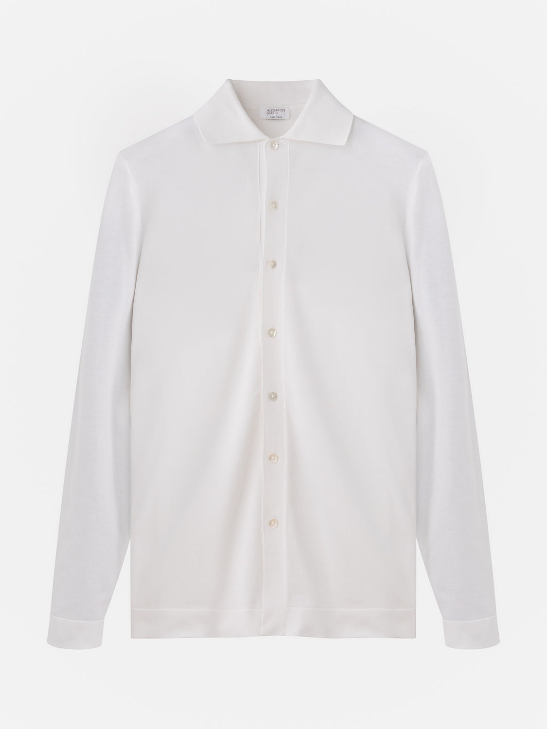 Cardigan Shirt - White