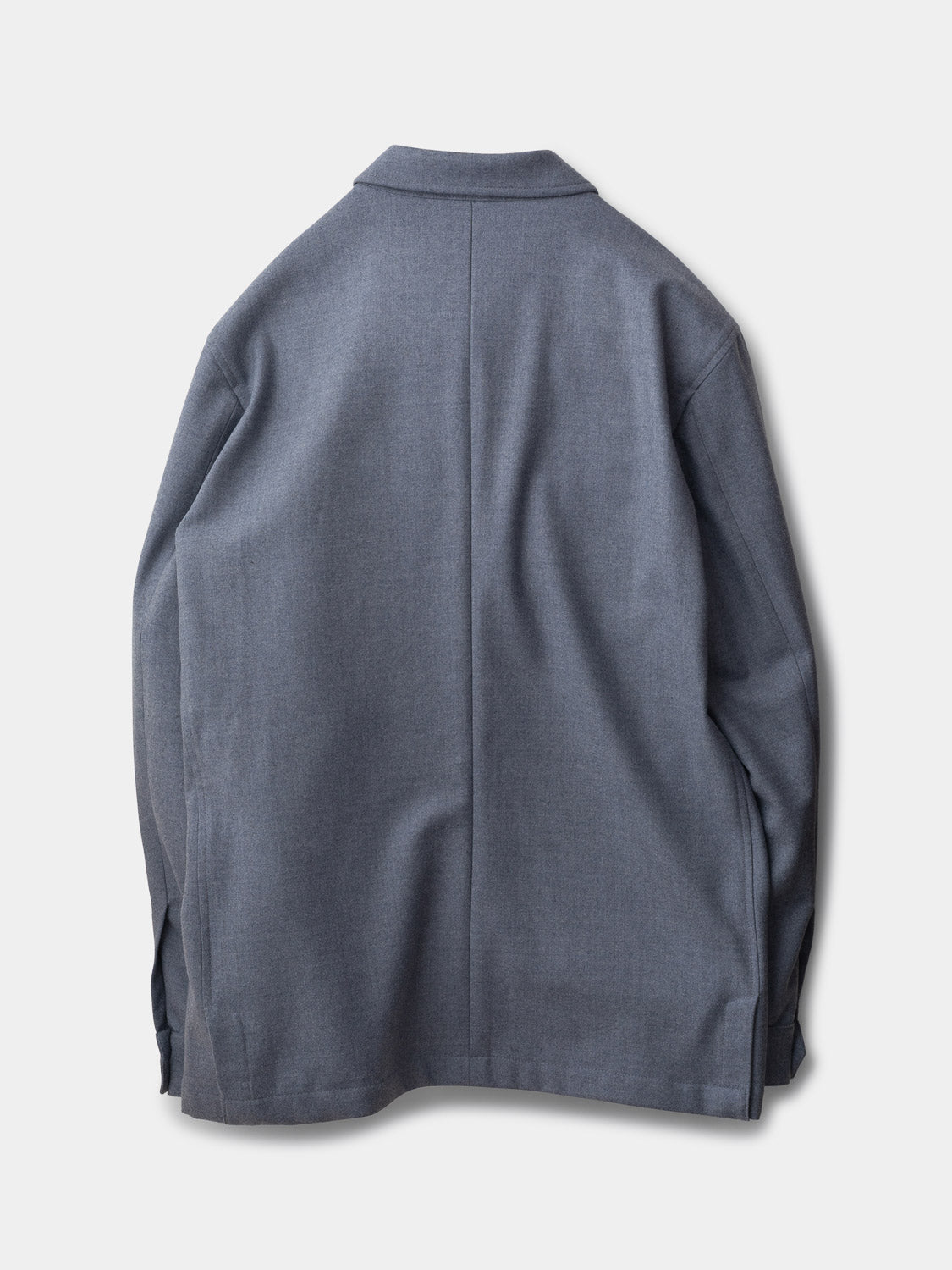 Overshirt Flanella Stretch - Steel blue