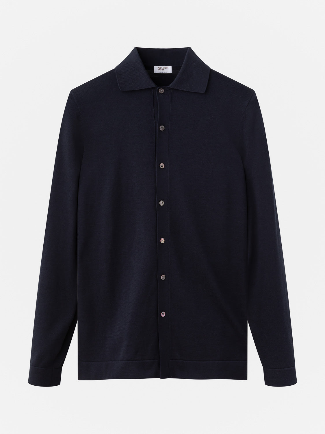 Cardigan Shirt - Navy