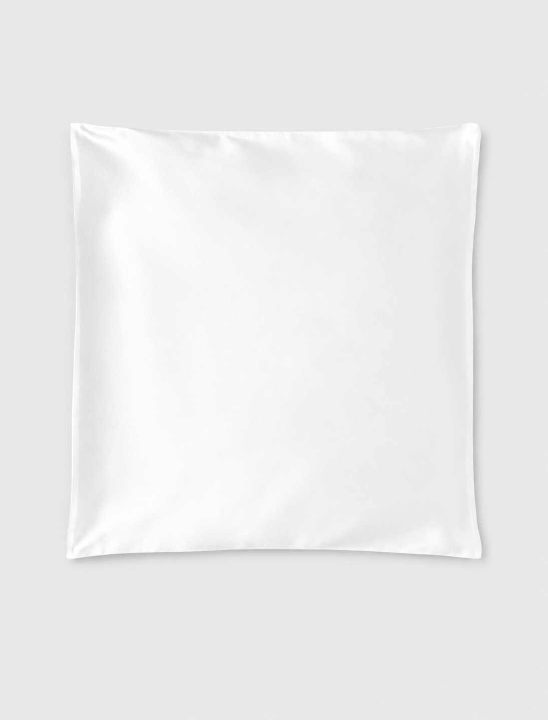Pocket Square - White Silk