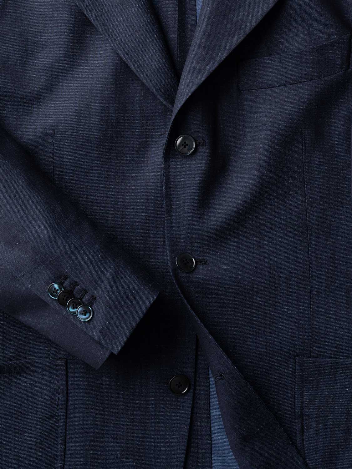 Jersey Blazer - Navy