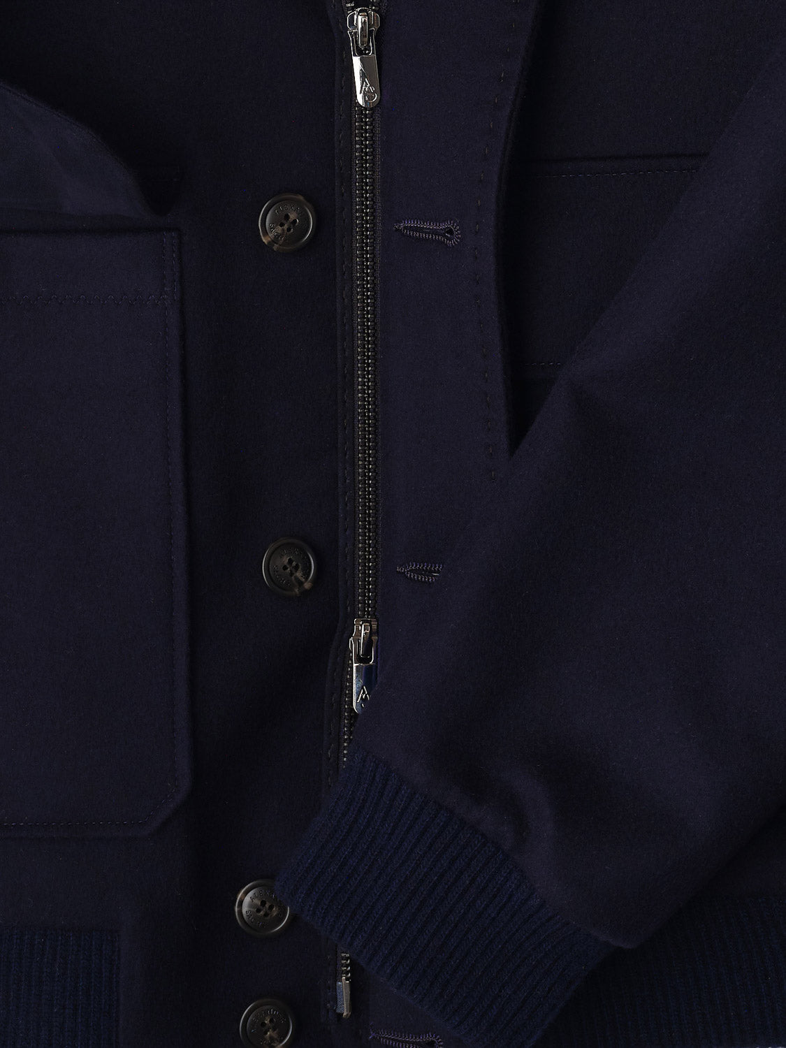 Blouson full fur - Navy