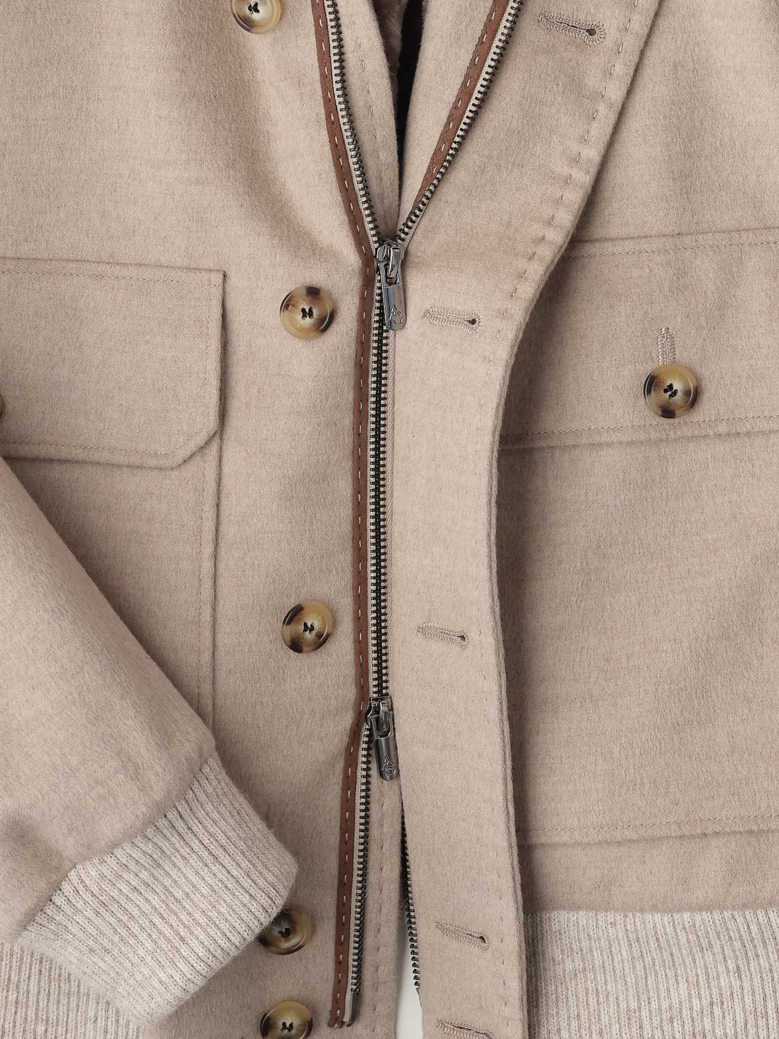 Blouson full fur - Sand