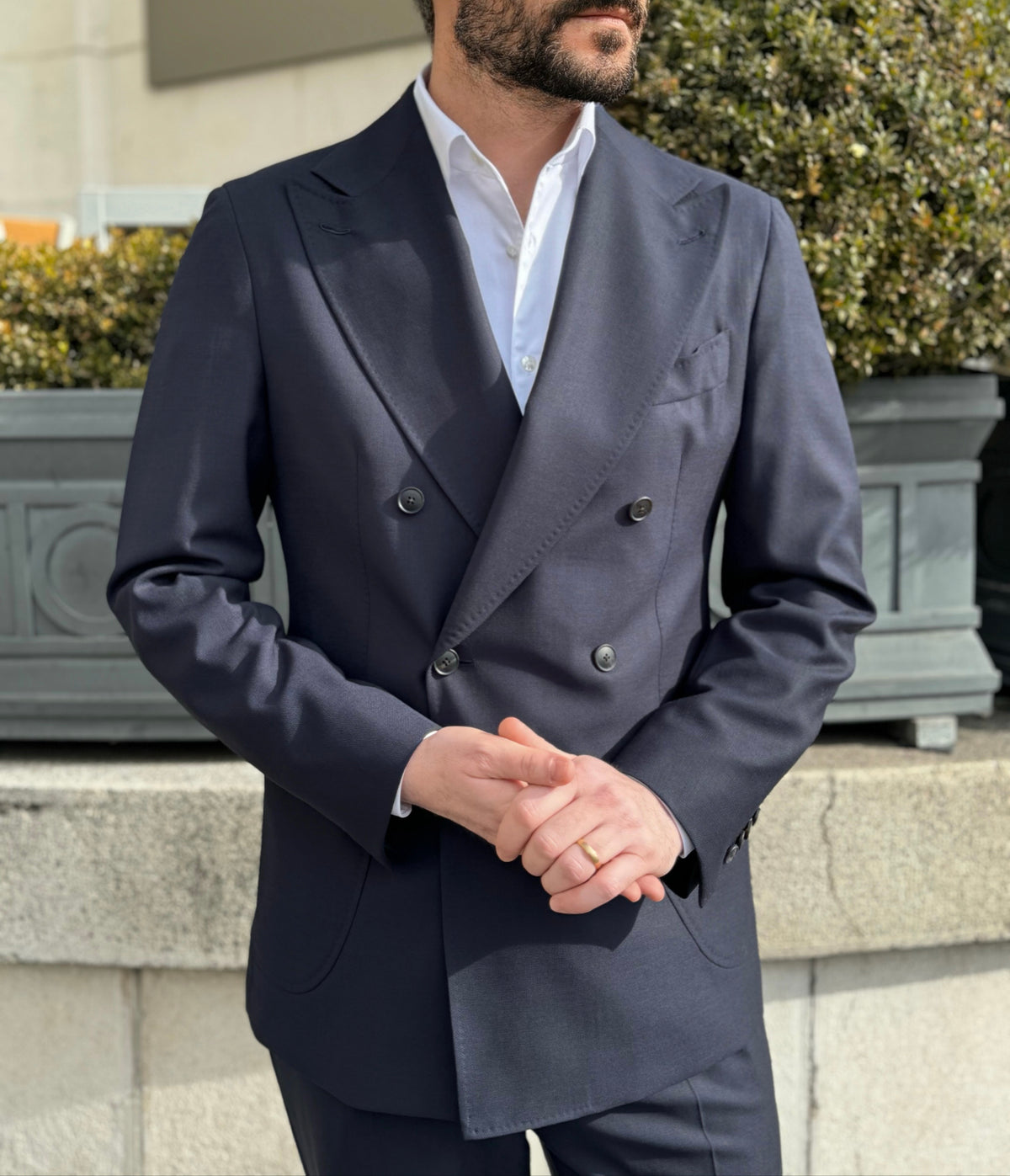 D.B Traveller Suit - Navy