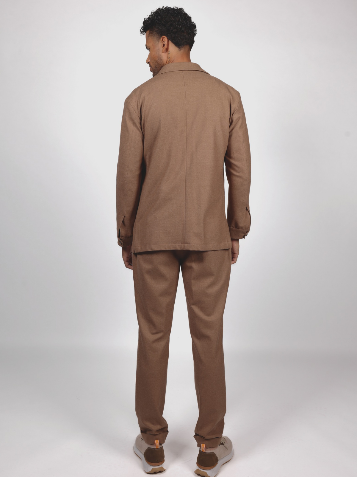 Overshirt Flanella Stretch - Camel