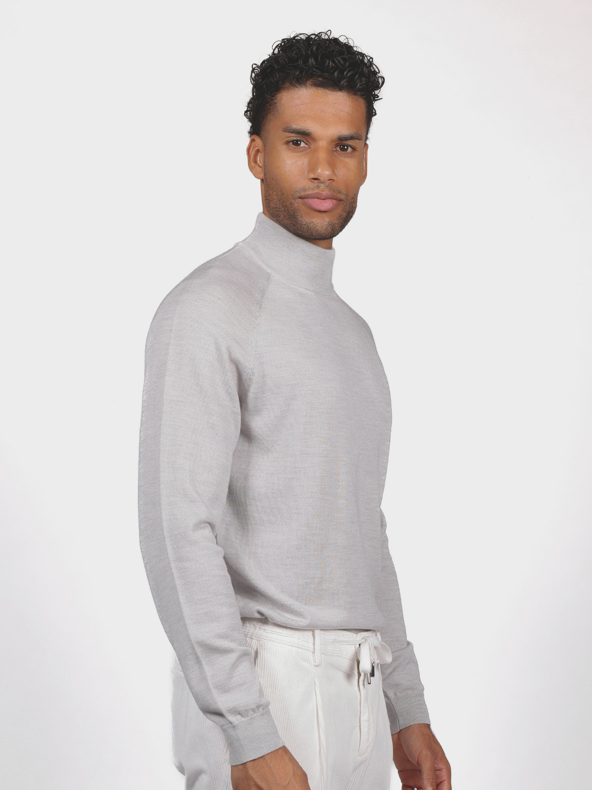 Flint knitted mock neck