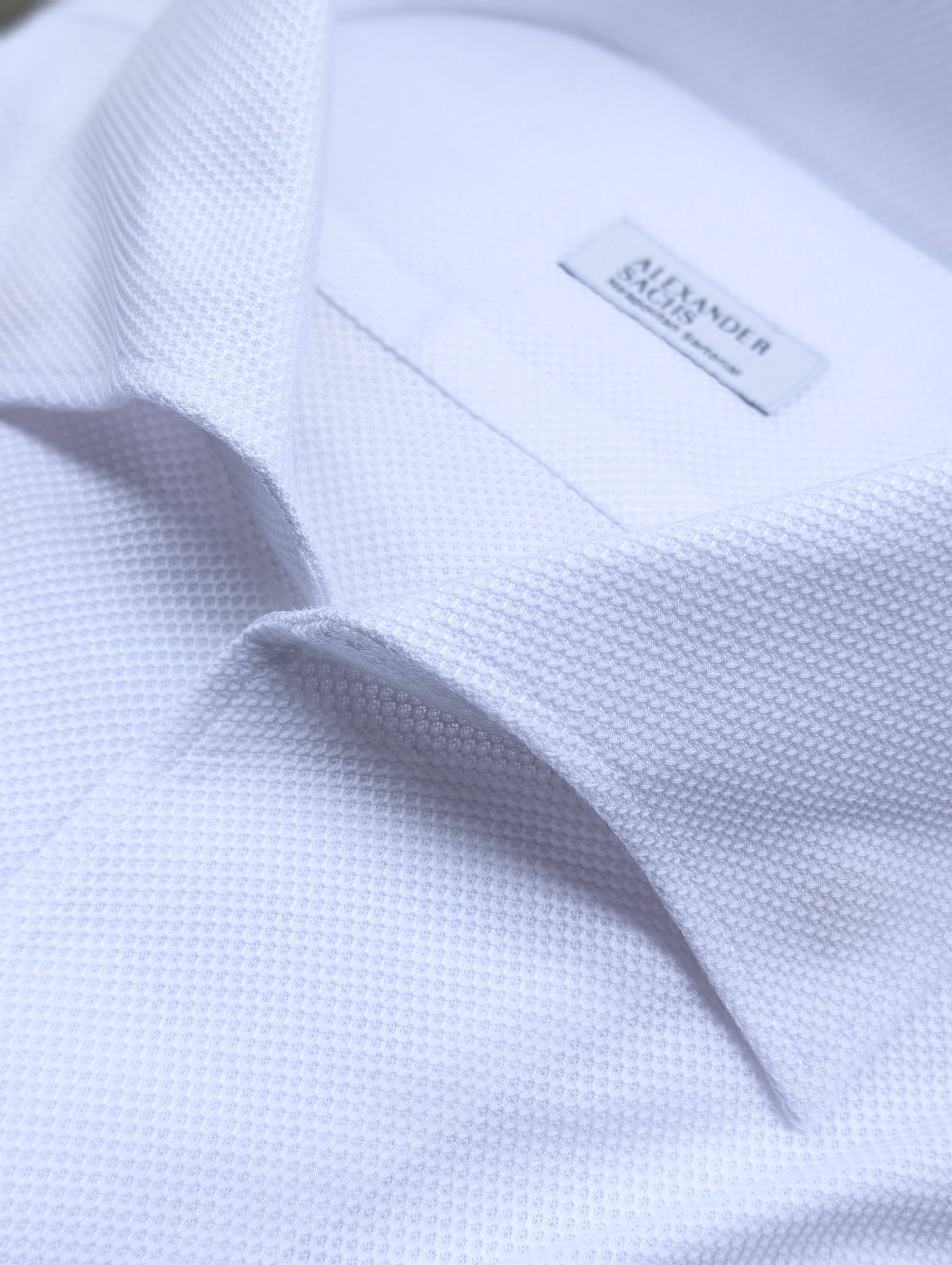 Cairo Piqué Shirt - White