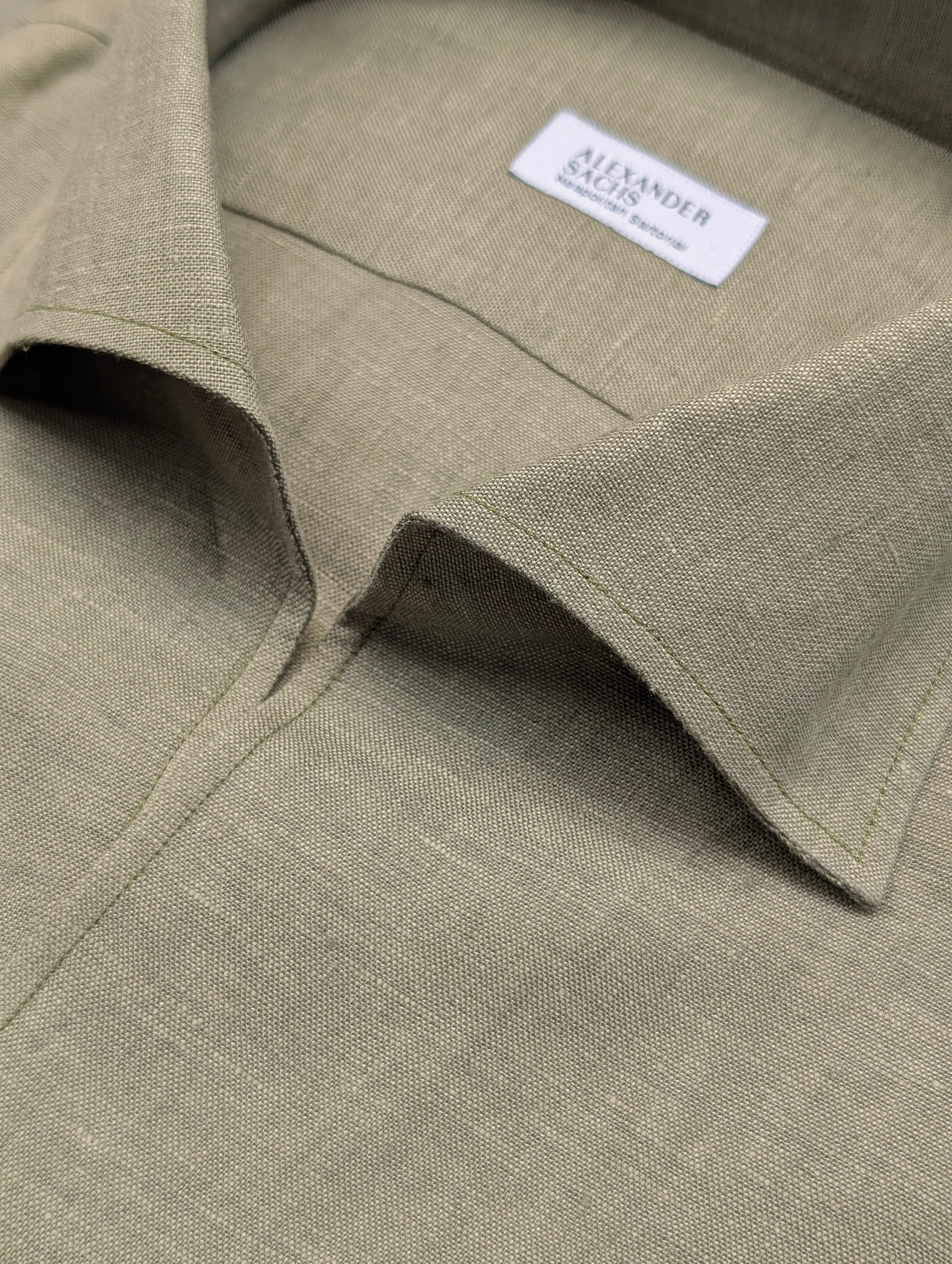 Cairo Shirt - Moss Green