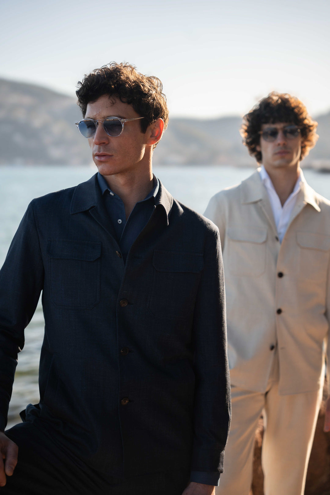 Jersey Overshirt - Beige