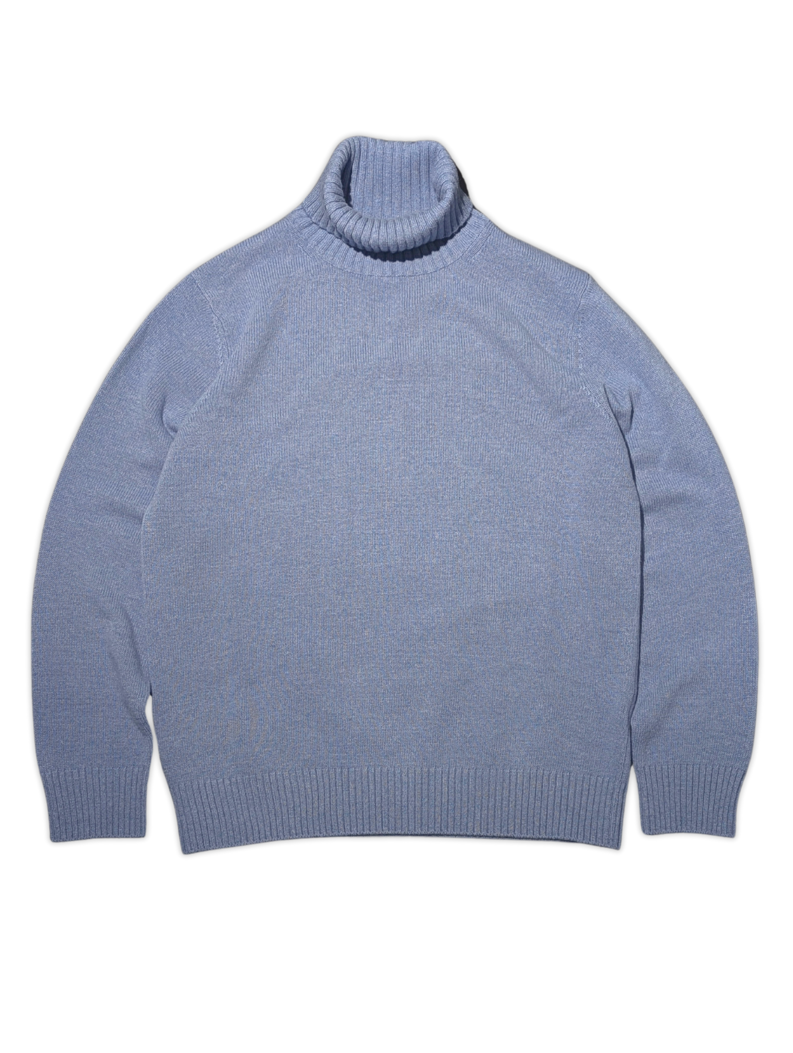 Turtle Neck - Wool & Cashmere - Cloud