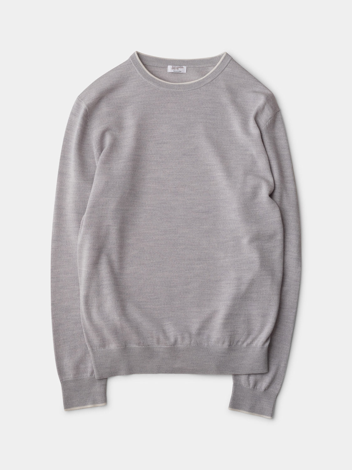Crew Neck - Grey Mélange