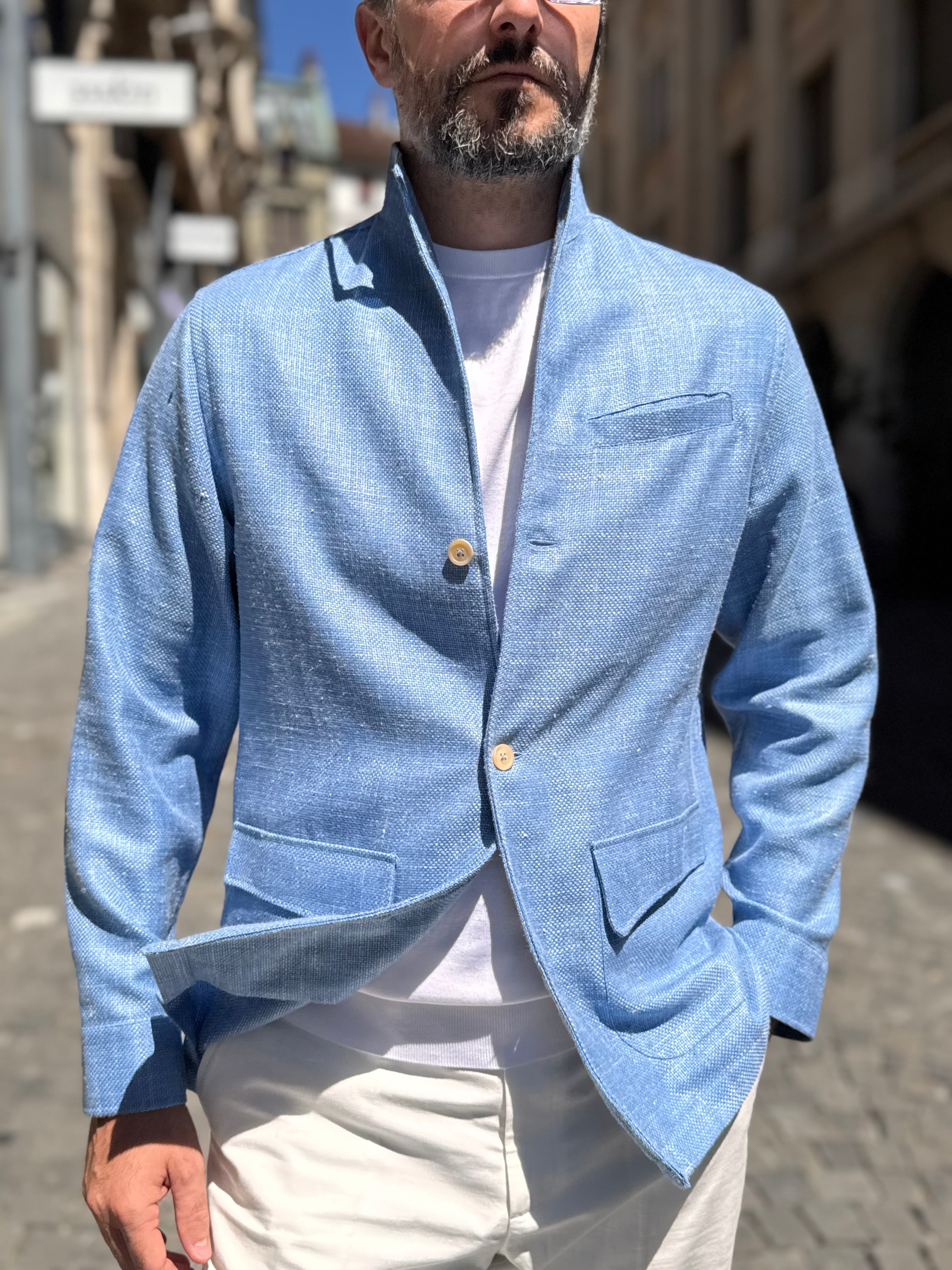 Satya Jacket - Sky blue