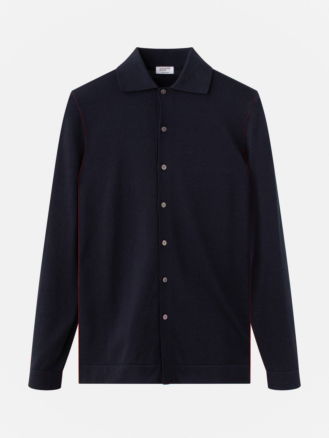 Cardigan Shirt - Navy
