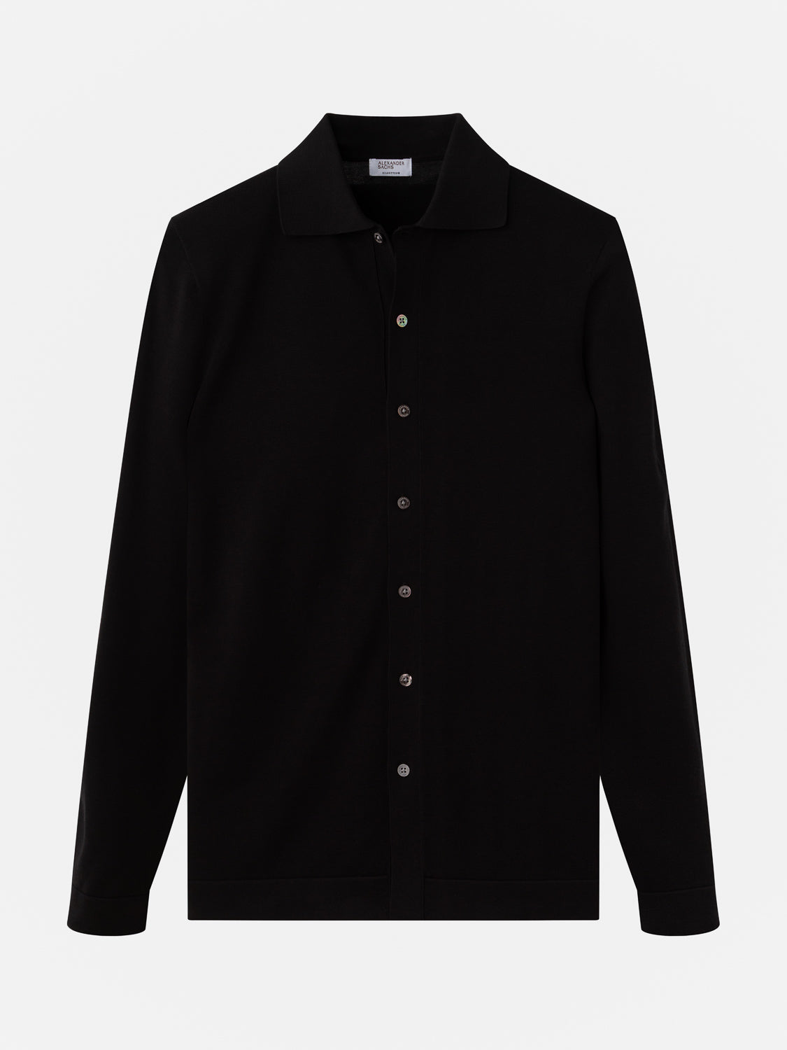 Cardigan Shirt - Black