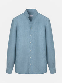 Satya Shirt - Blue Jeans Denim Linen