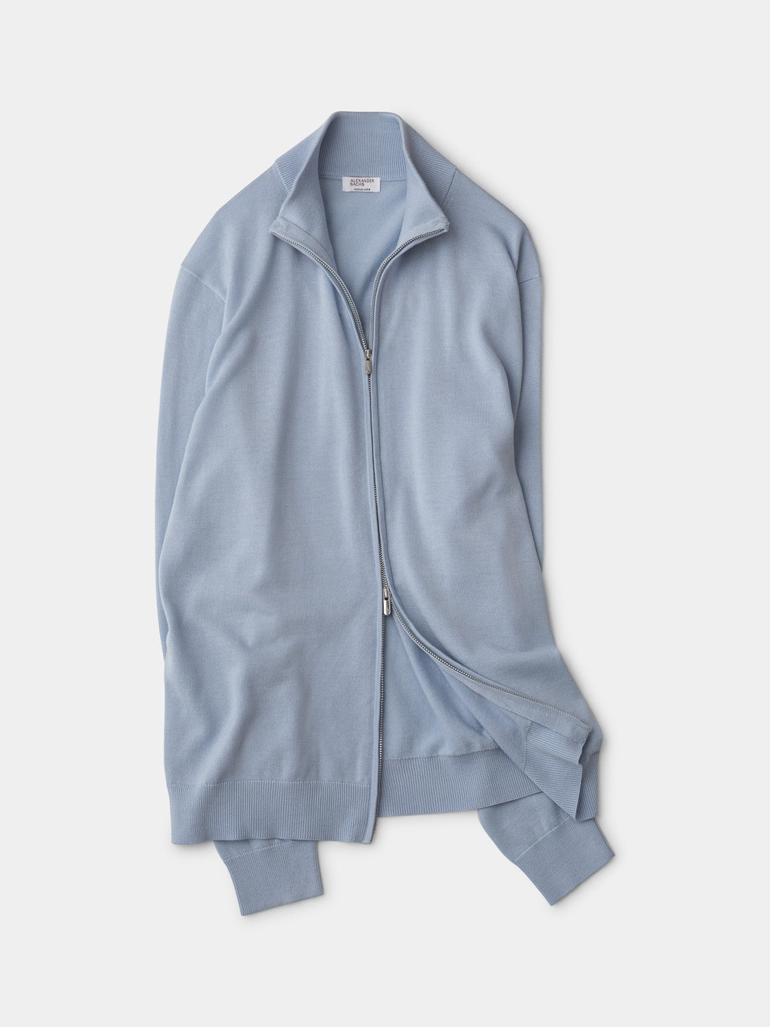 Zipper sweater - Sky Blue
