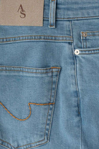 Wide Leg Jeans - Washed