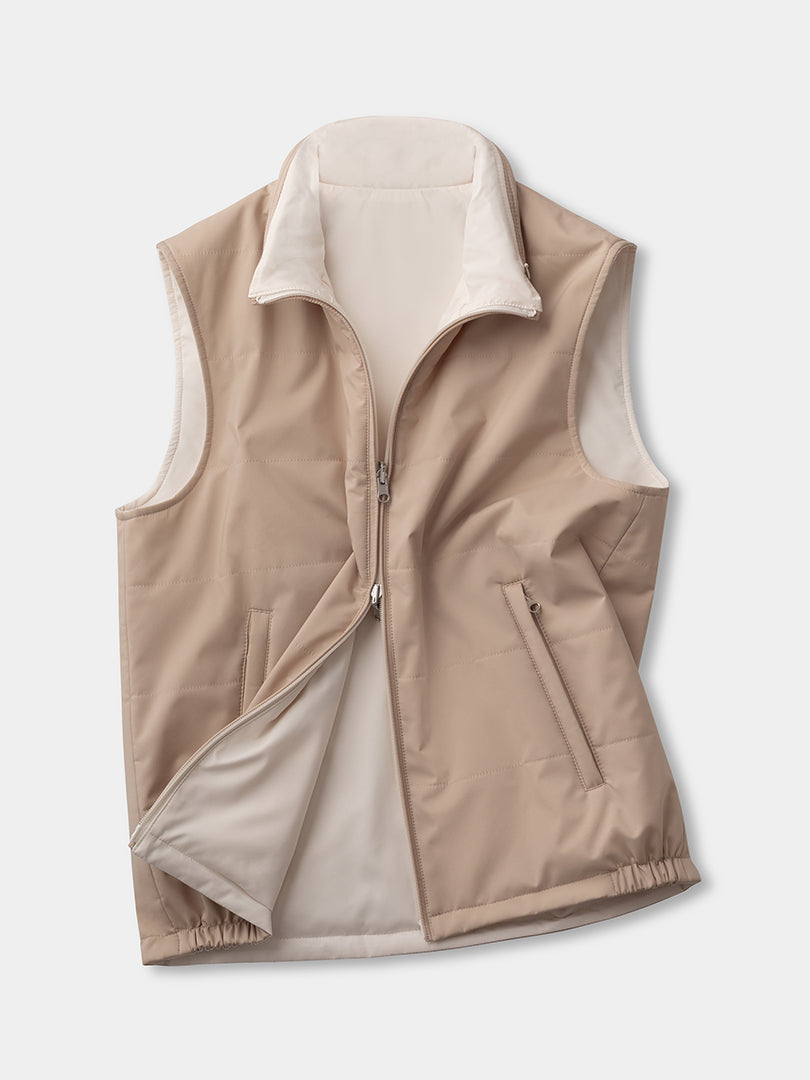 Voyager Sleeveless Jacket - Navy - ALEXANDER SACHS Voyager Sleeveless Jacket - Navy - ALEXANDER SACHS