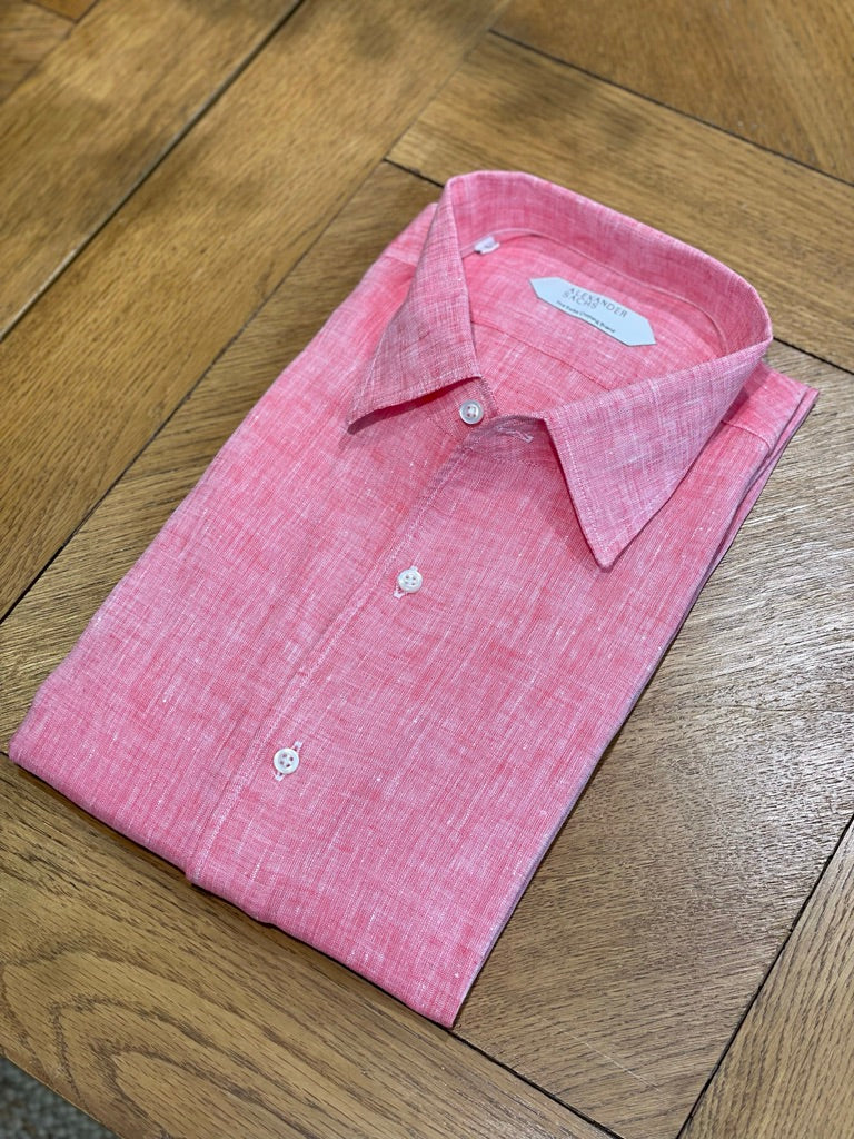 SHIRT LINEN - CORALLO