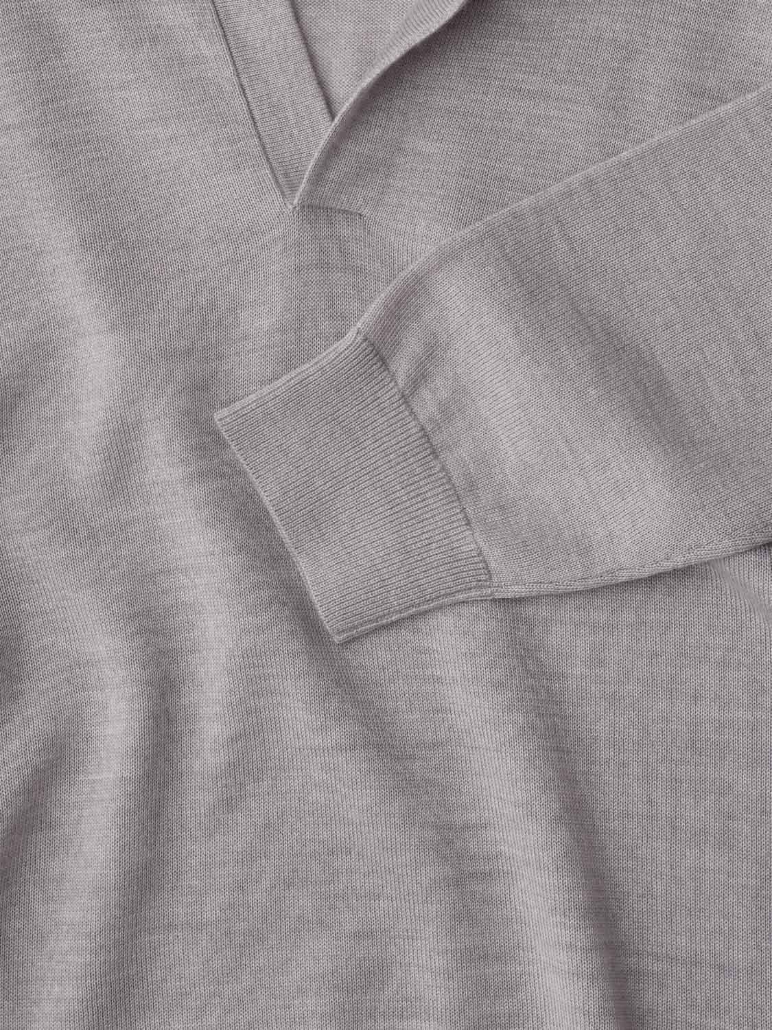 Polo Buttonless - Grey Mélange