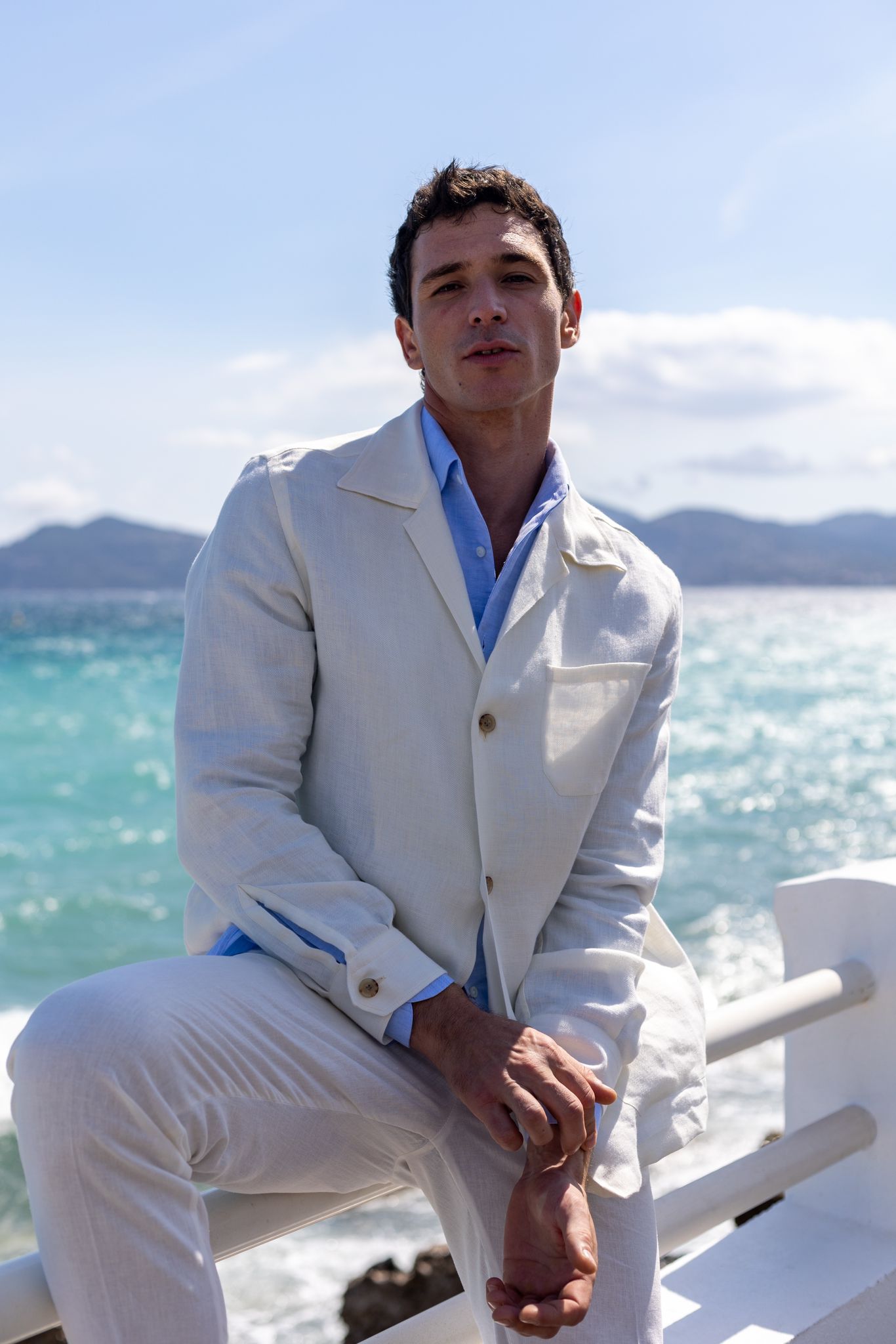 Linen Jacket - IVORY