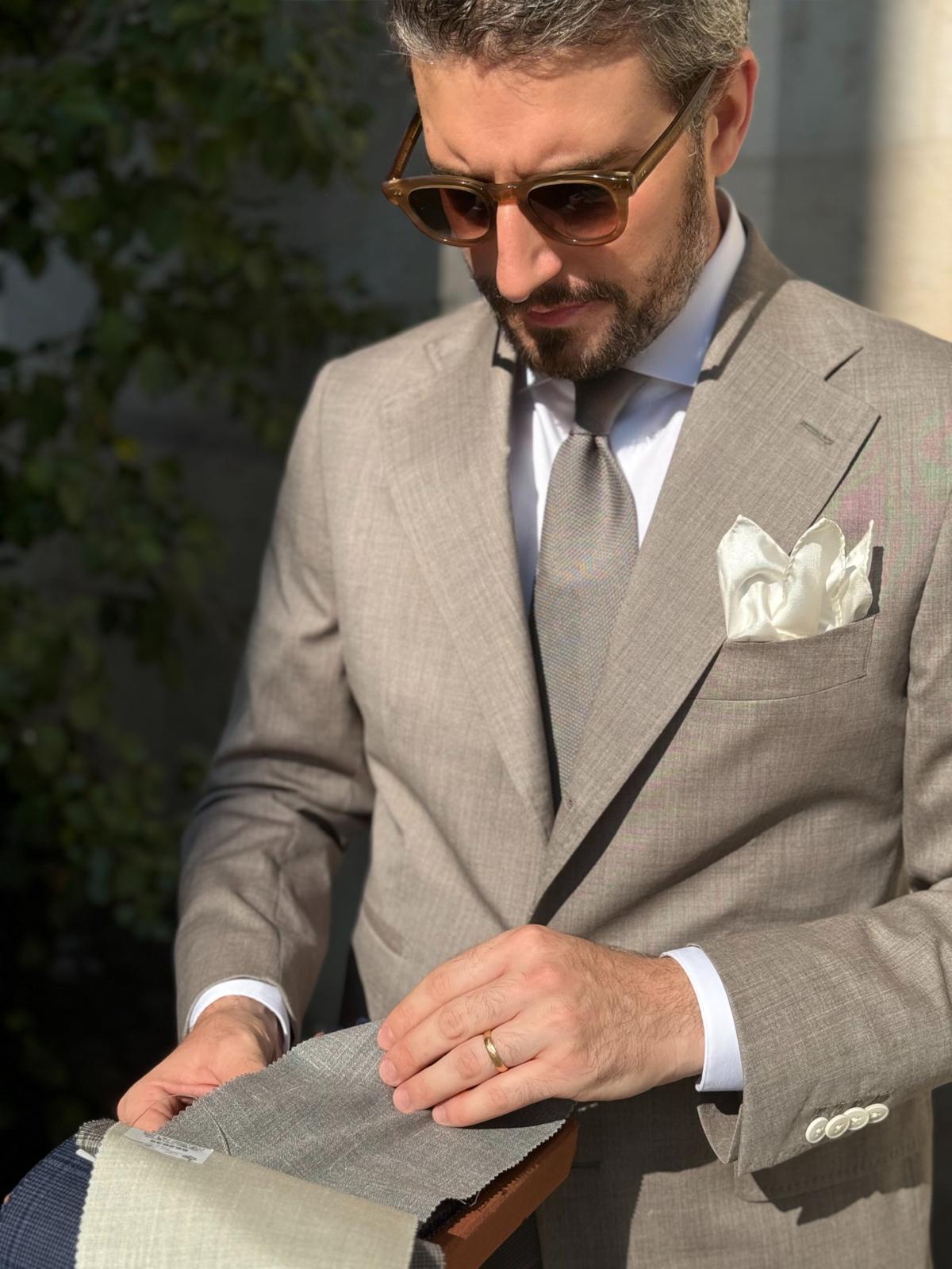 Limited Suit Napoli Travel Line - Taupe