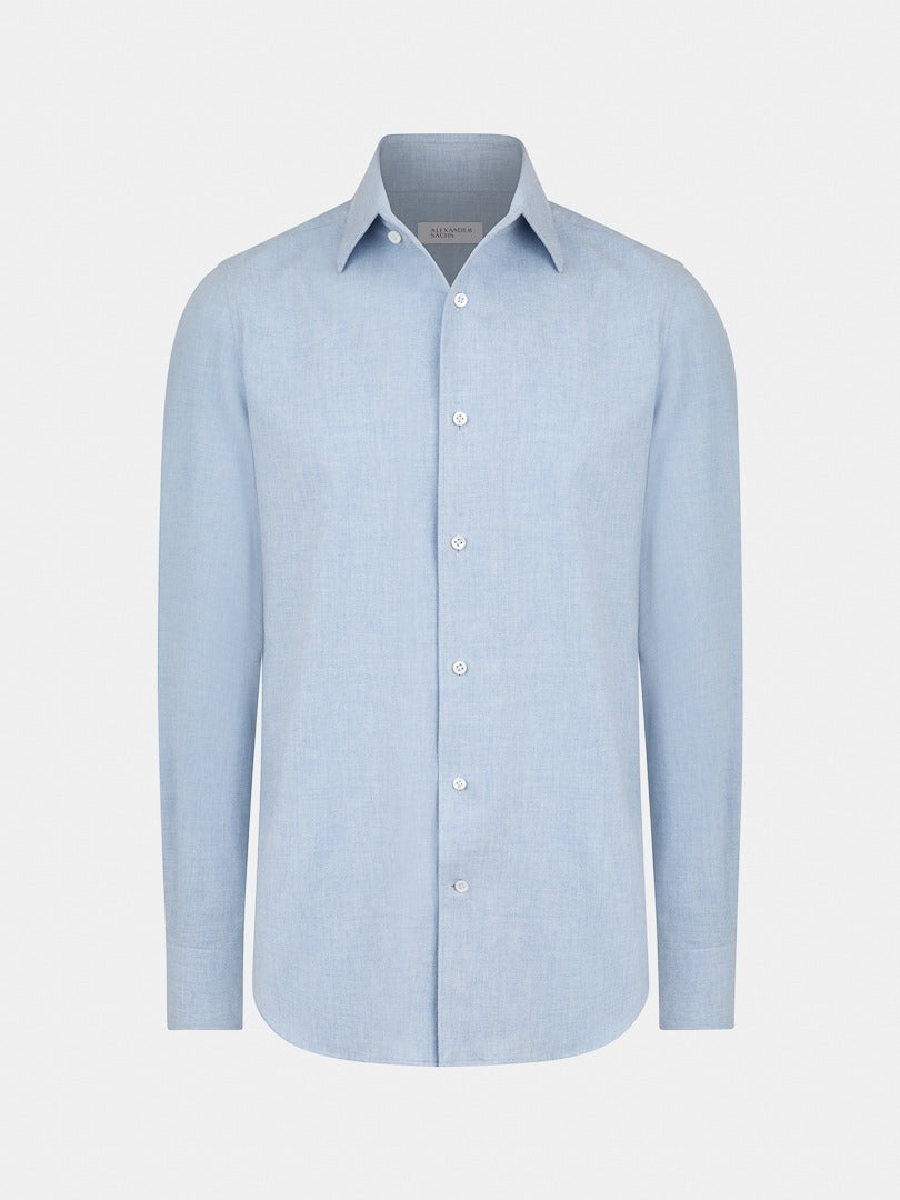 Shirt Flanella - Light blue