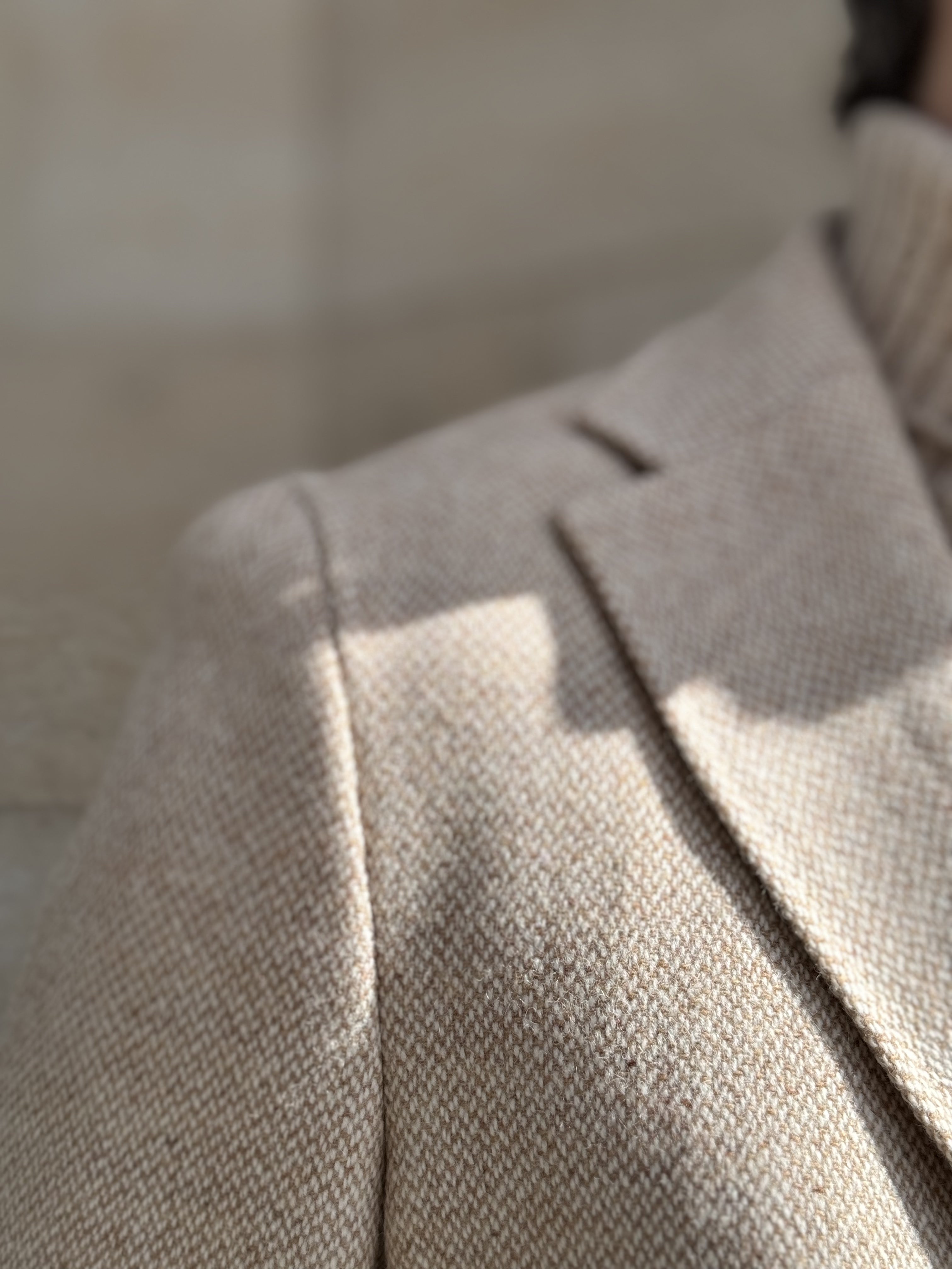 BLAZER TWEED - BEIGE