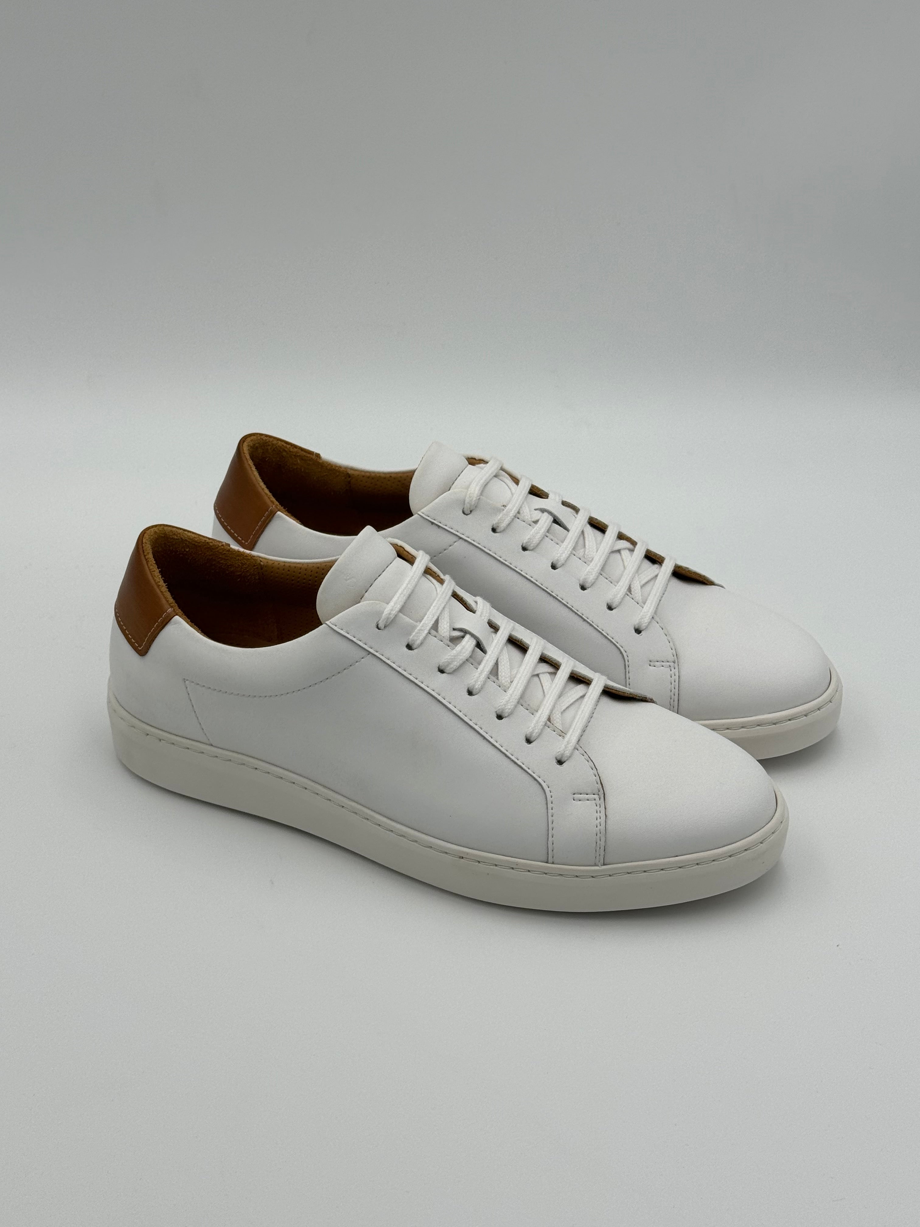 Calfskin Sneakers - White