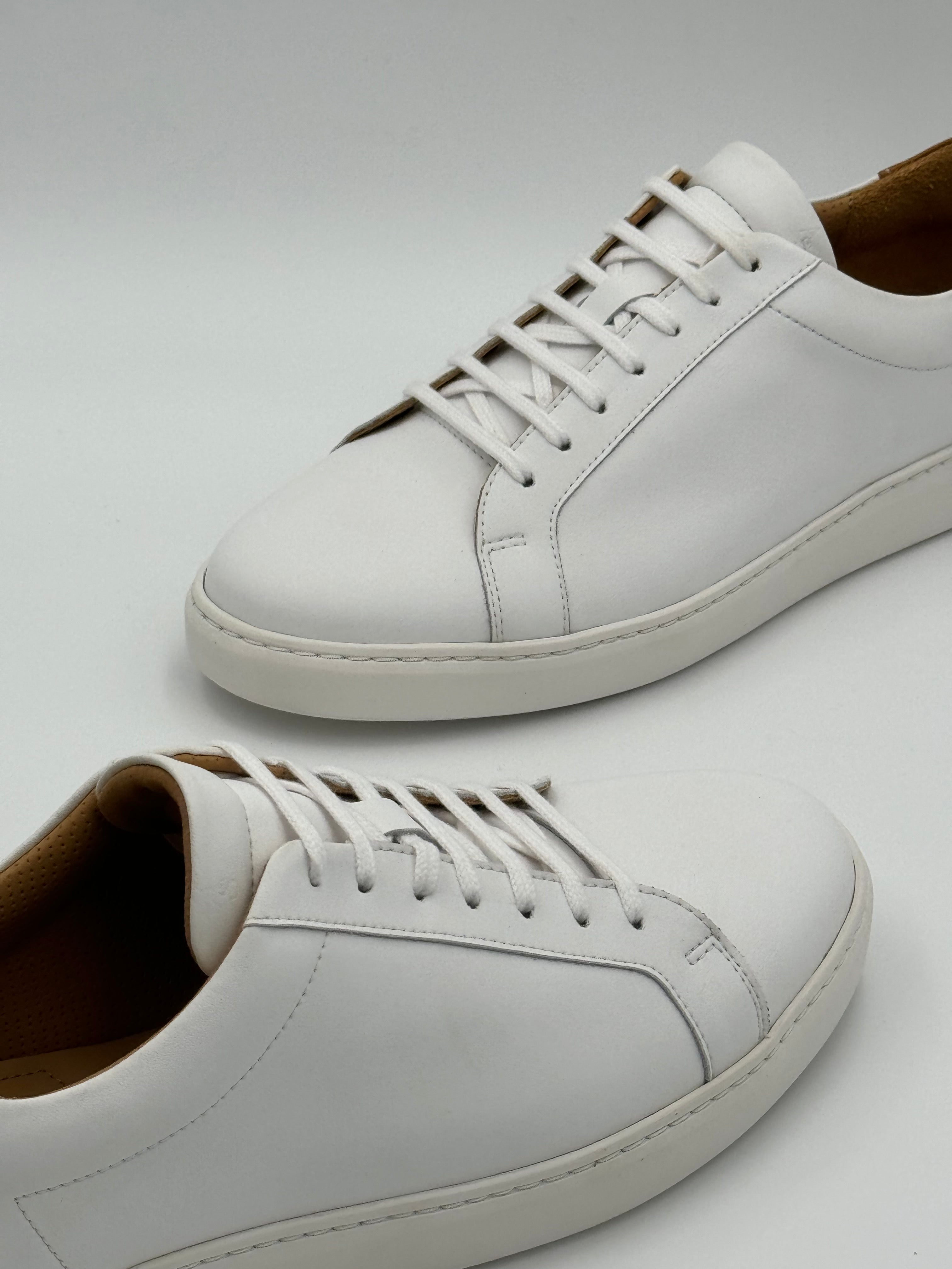 Calfskin Sneakers - White