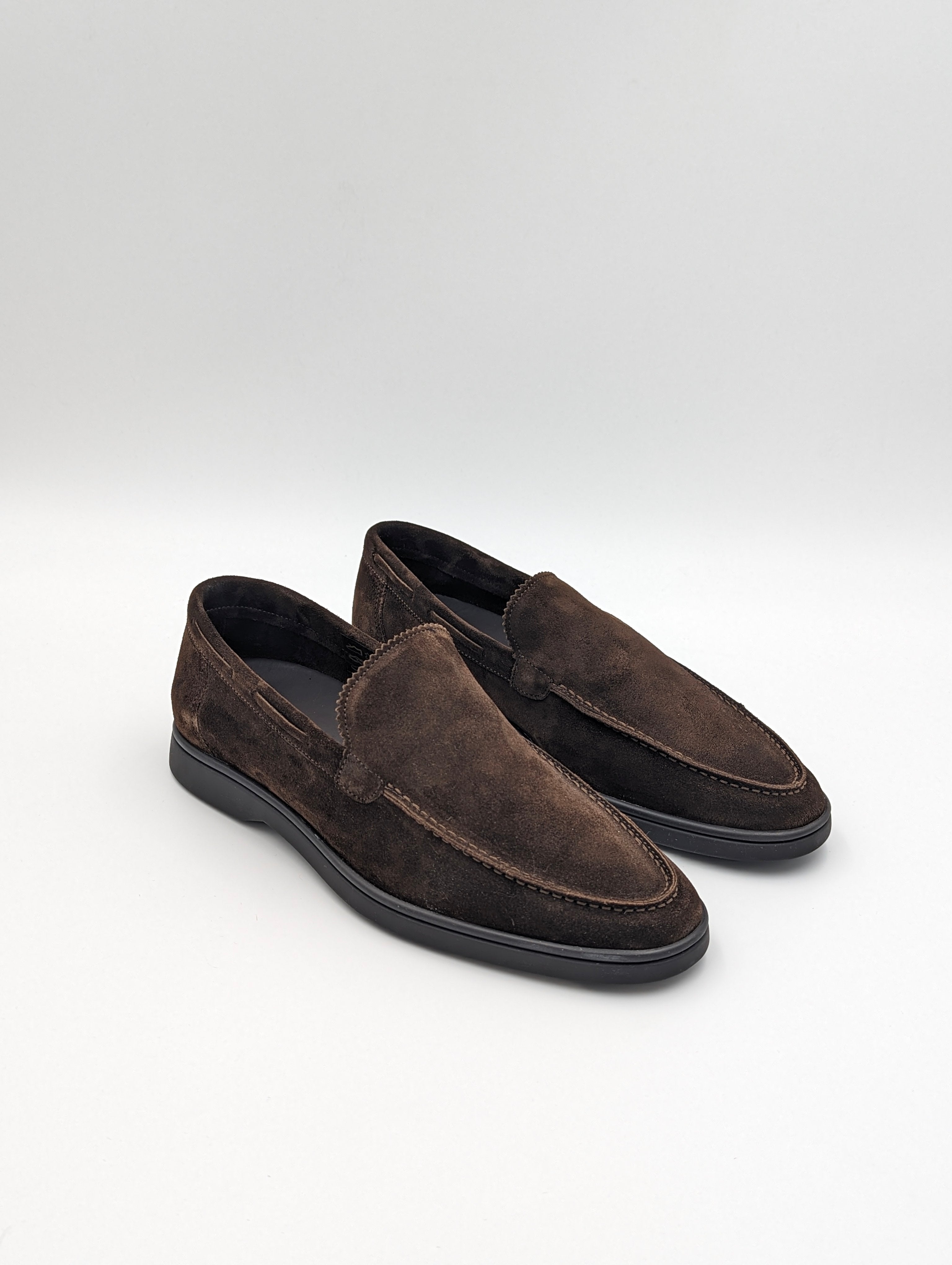 LOAFERS - CHOCOLATE Suede