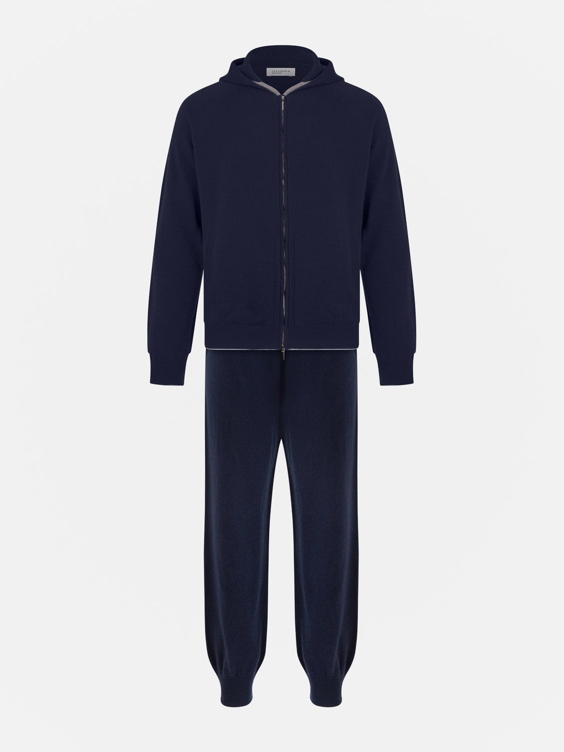 TRACKSUIT WOOL & CASHMERE - NAVY