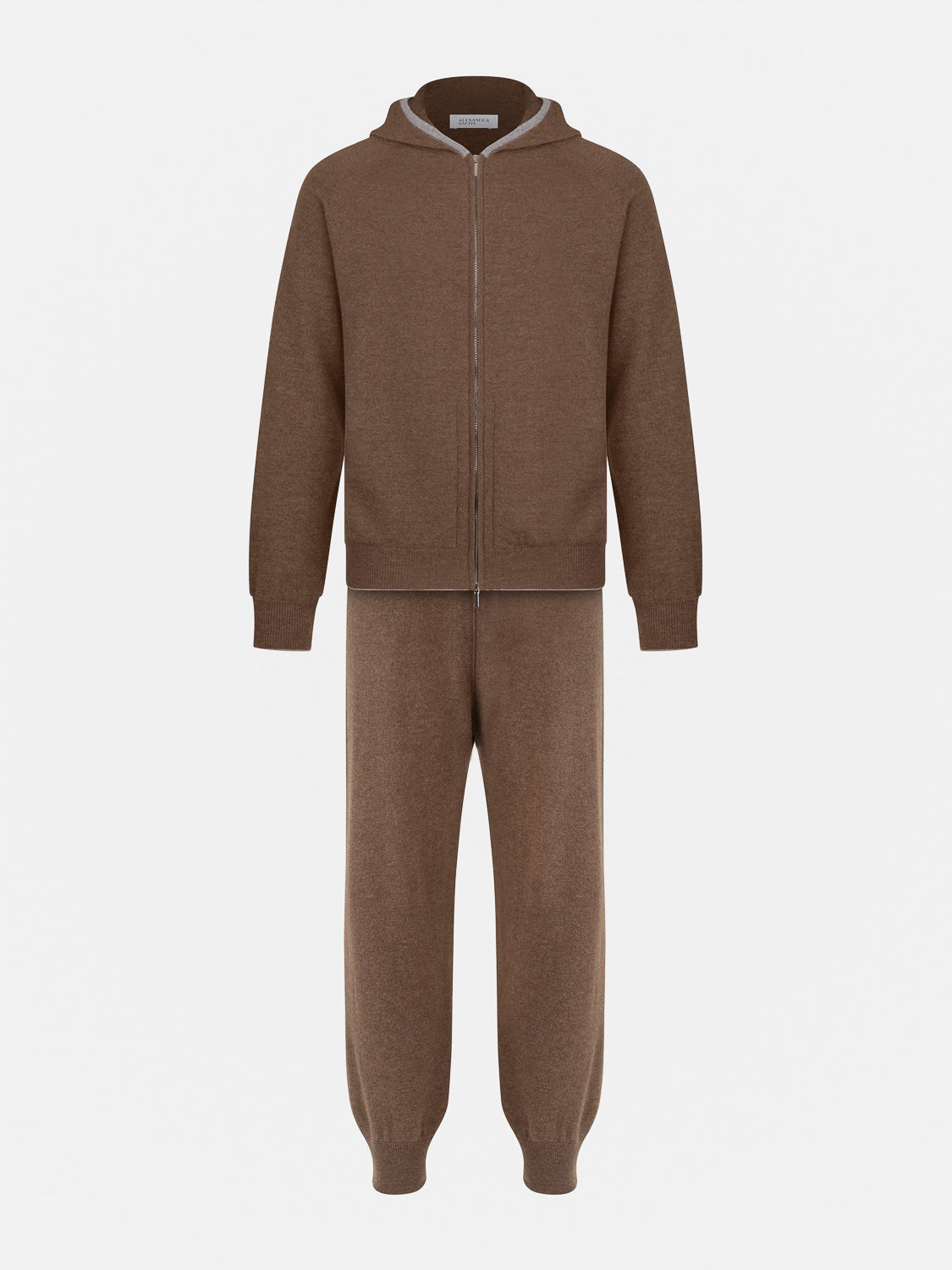 TRACKSUIT WOOL & CASHMERE - Brown