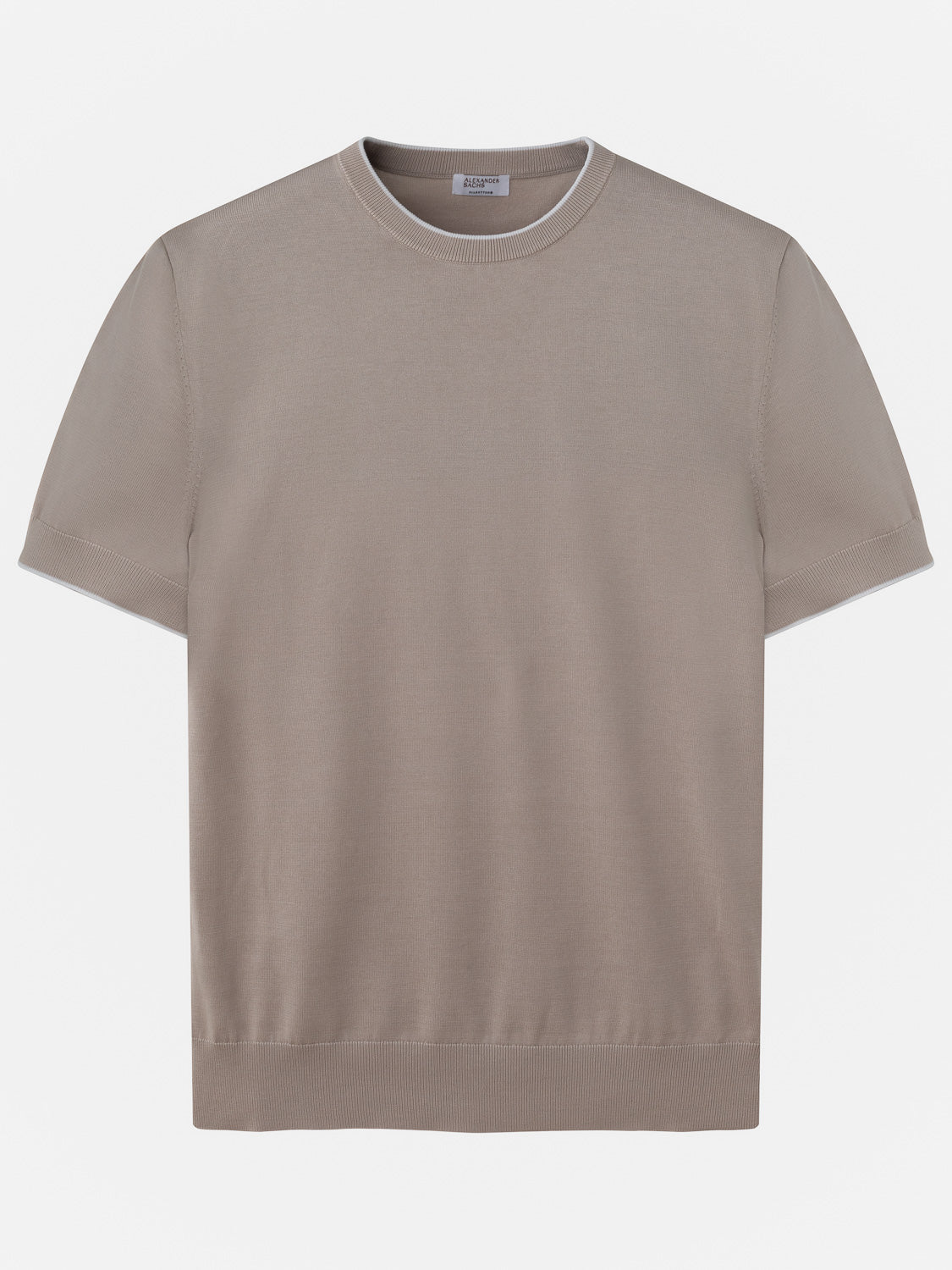 Ringer T-shirt - Stone