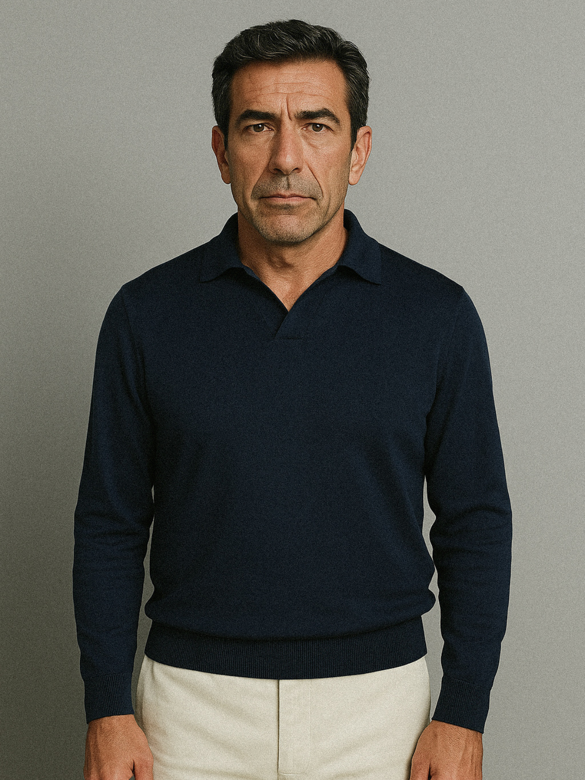 POLO KNITTED - NAVY