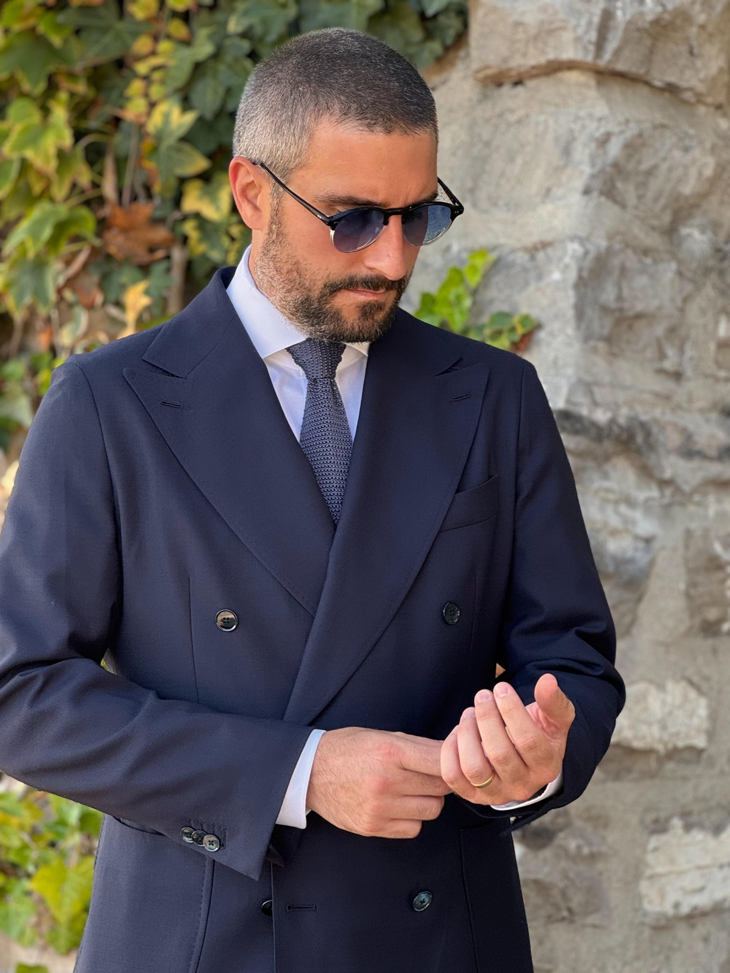 D.B Traveller Suit - Navy