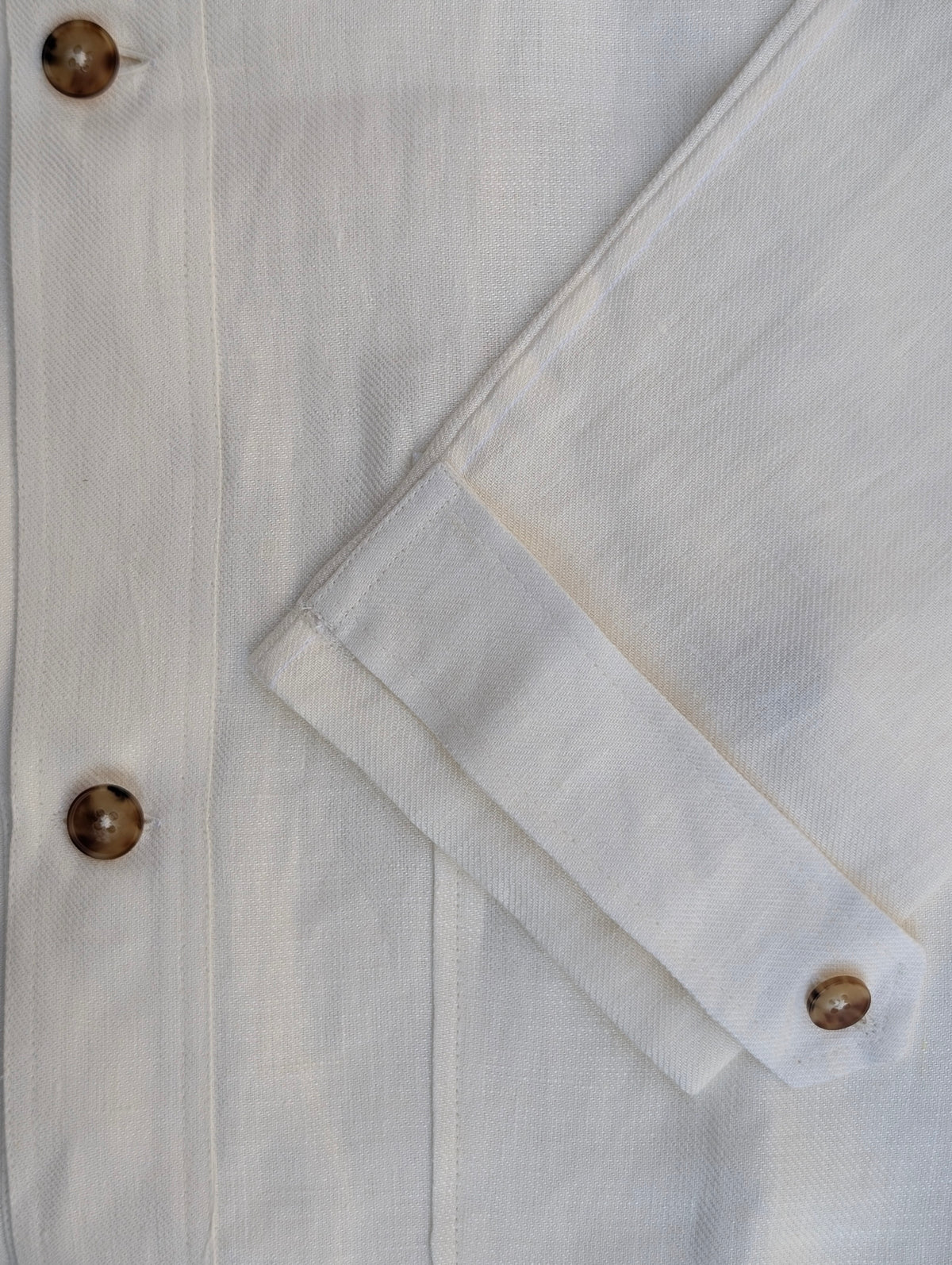 Neapolitan Overshirt - Ivory