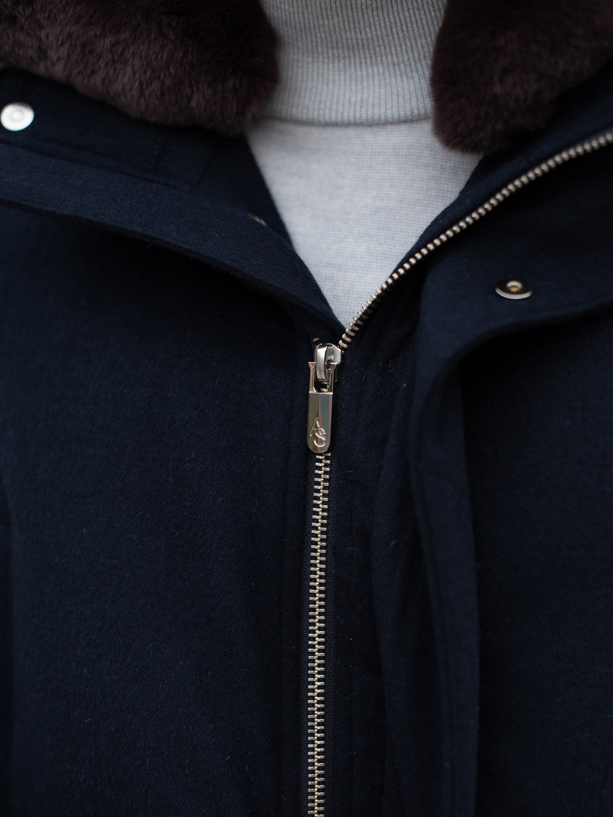 Alpine Coat - Navy
