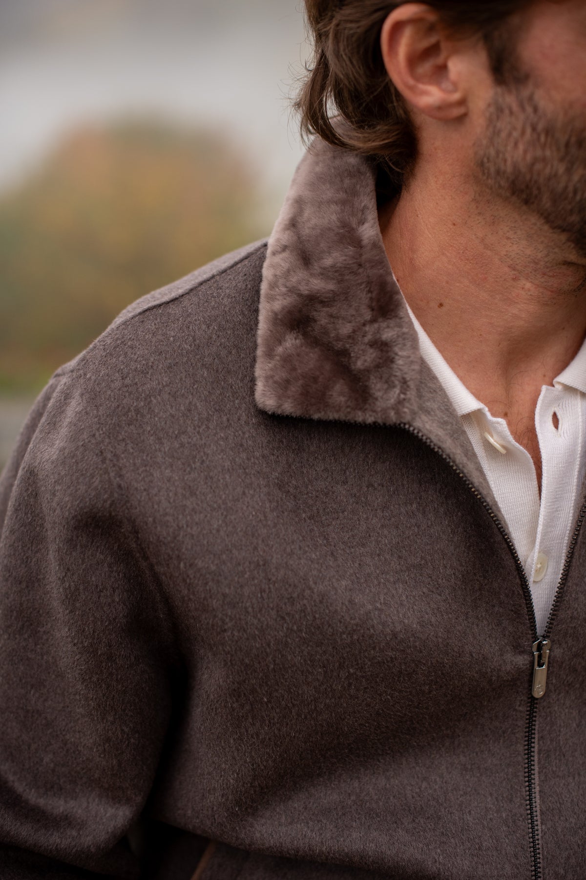 Blouson Unlined - Natural Brown