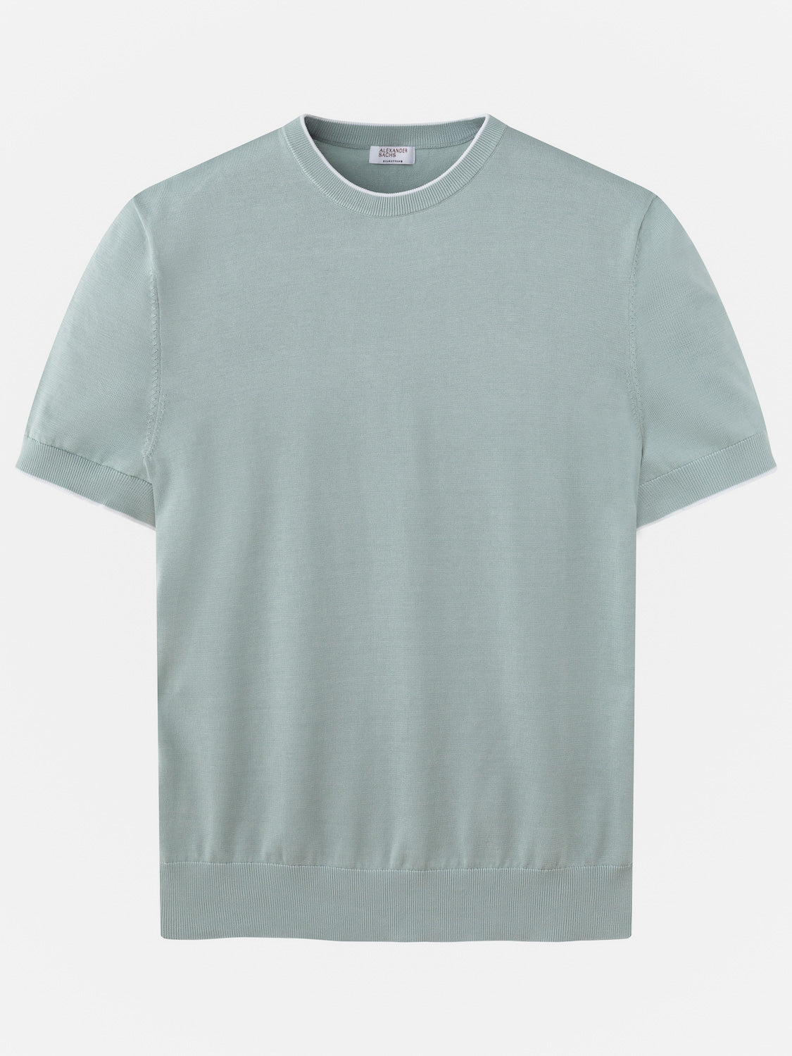 Ringer T-shirt - Aquamarine