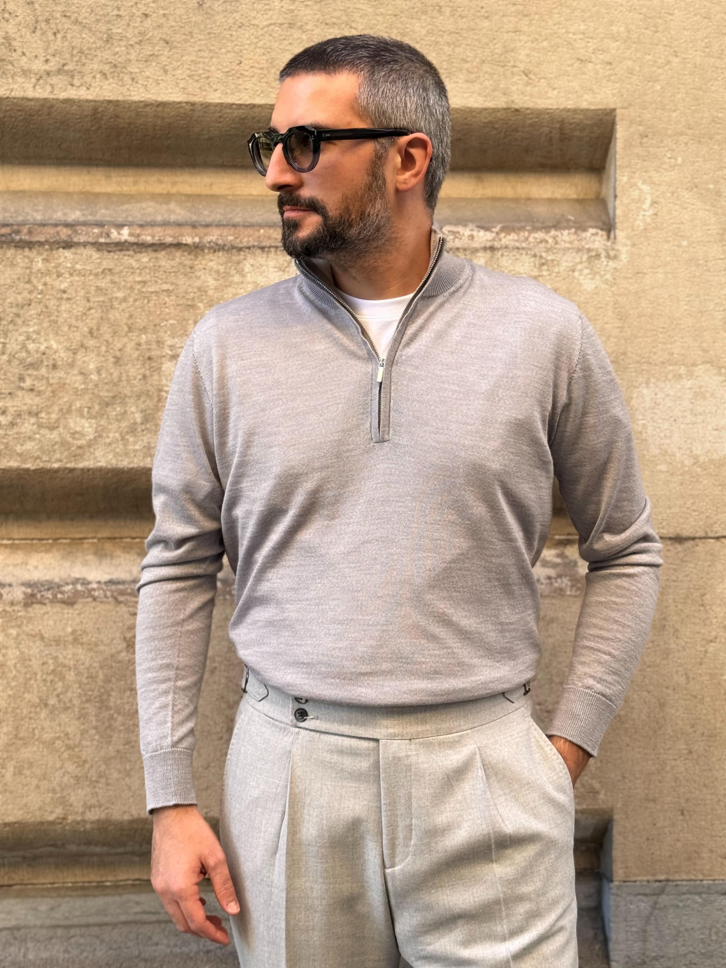 Half-Zip - Perla