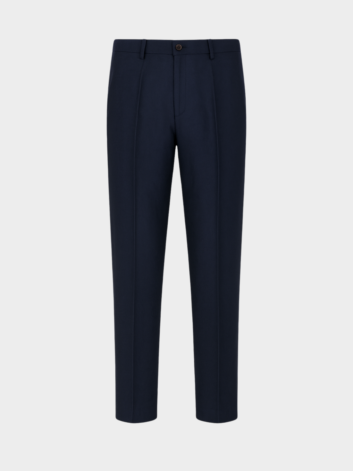 Elegant Trousers - Navy Linen